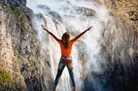De vijf hoogste watervallen van de Alpenlanden