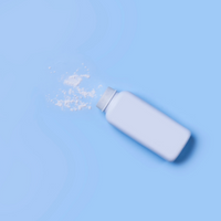 Talc in make-up