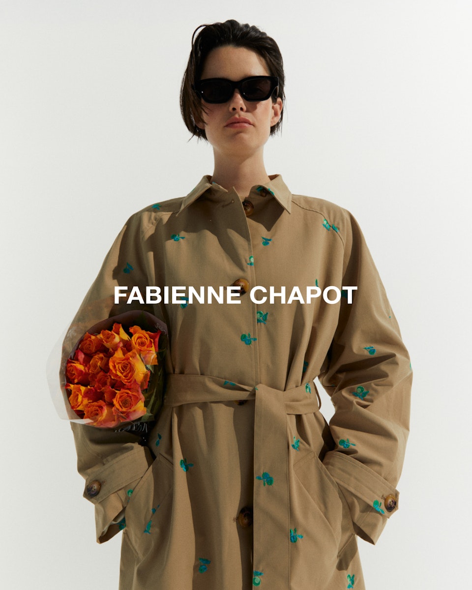 Fabienne Chapot jas groen herfst 2025