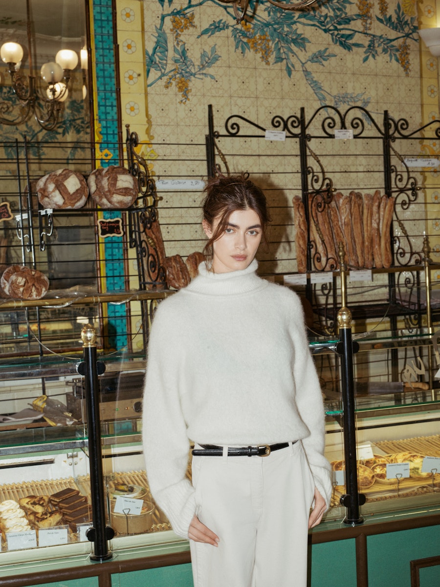 Dames trui in zachte tinten perfect voor het najaar