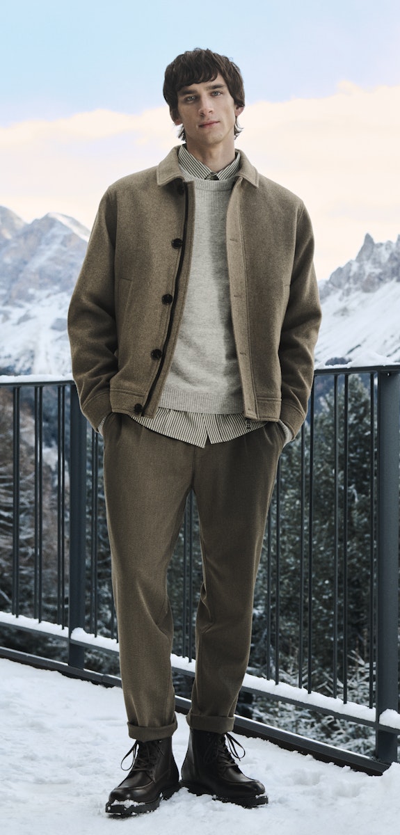 Smart Casual herenoutfit met chino en overhemd