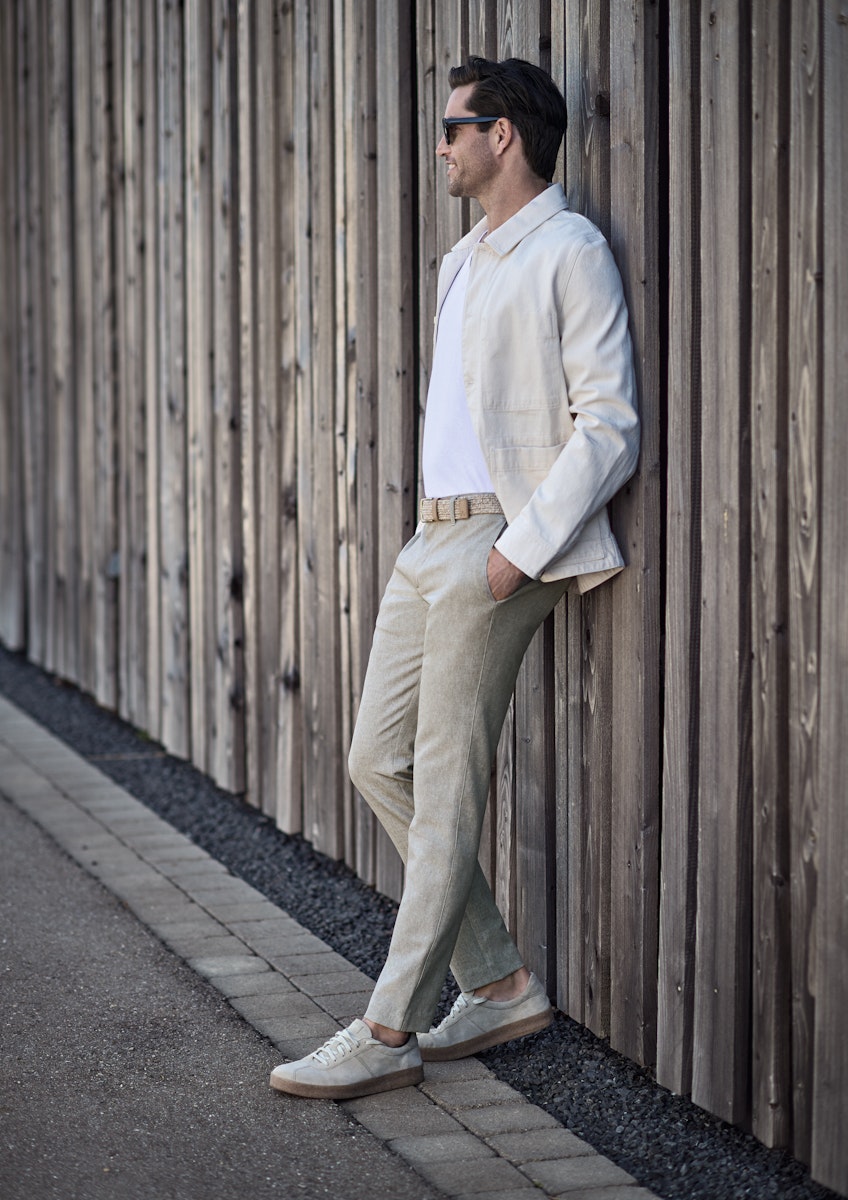 Smart casual herenoutfit blazer chino Blijdesteijn Tiel