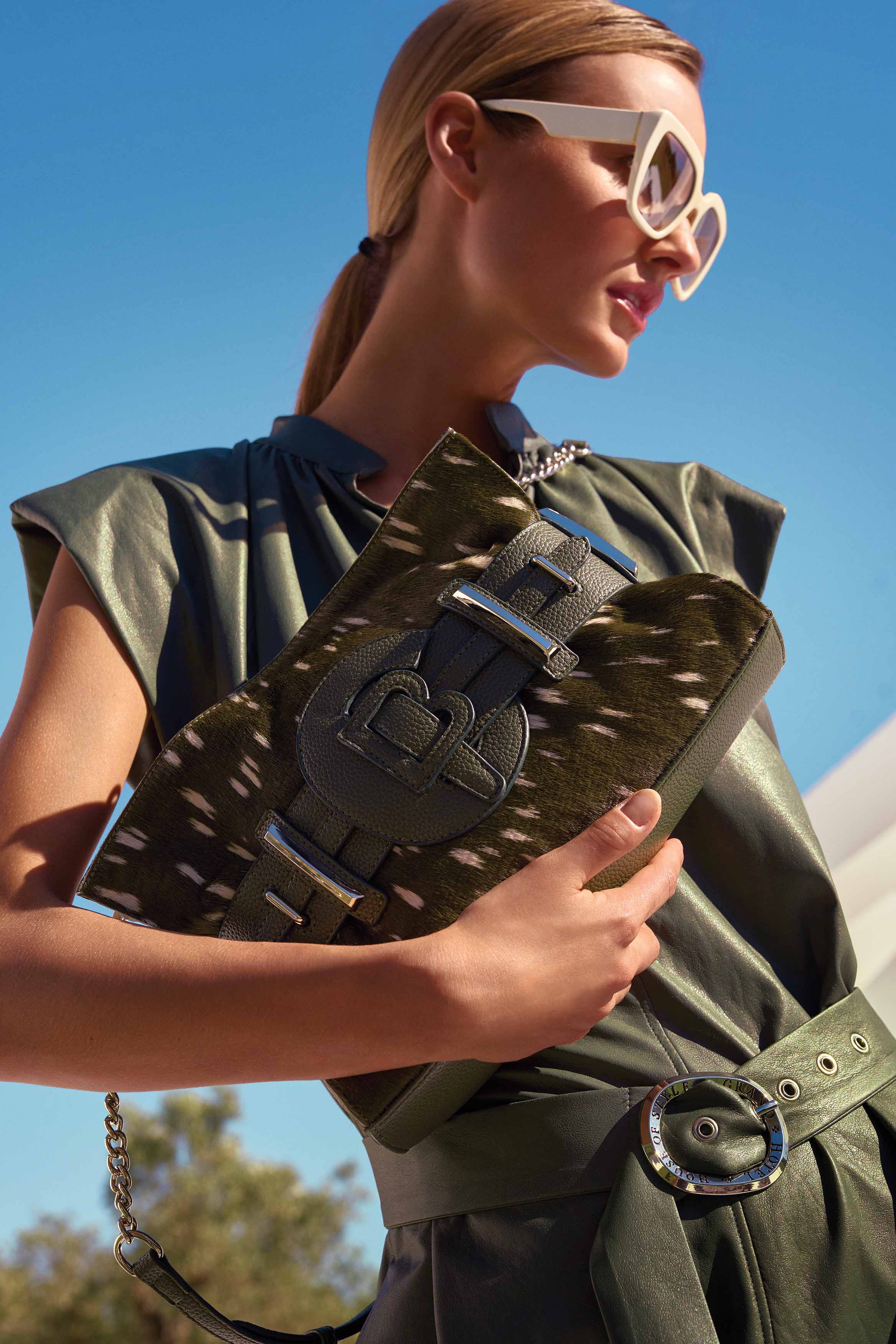 Army-trend: military jacket in legergroen, FW26