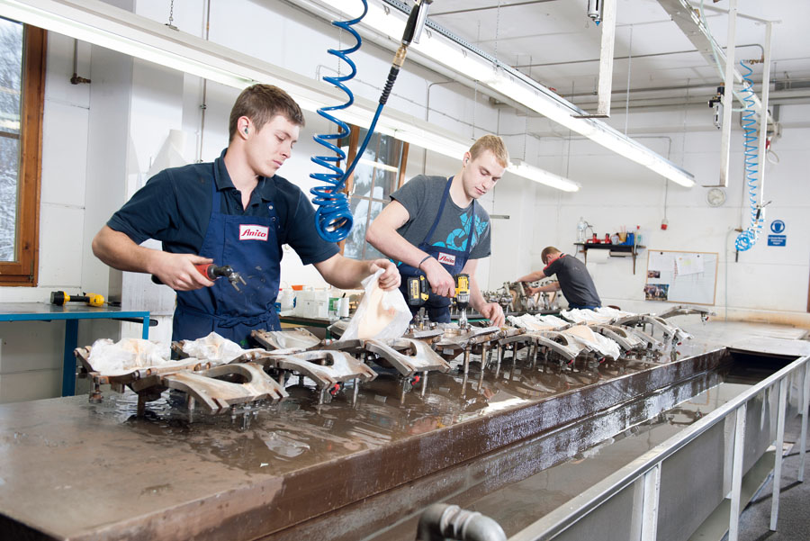 Het productieproces bij Anita