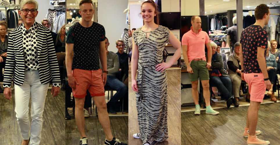 Modeshow nieuwe trends Oosterom Mode