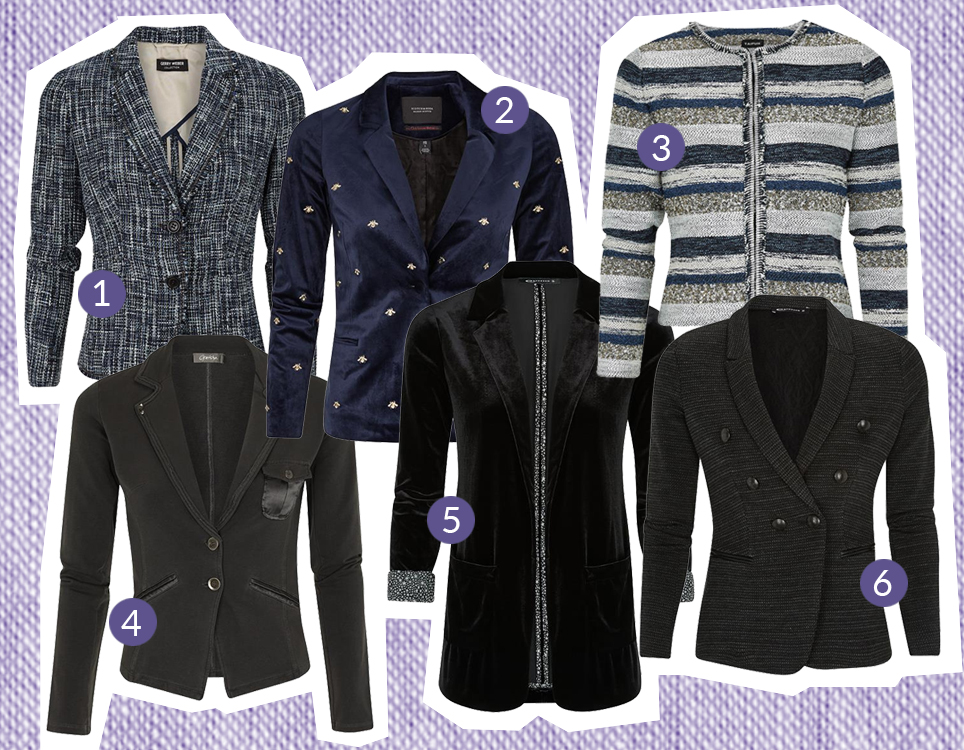 De leukste zwarte en blauwe blazers van topmerken shop je op Derksenmode.nl