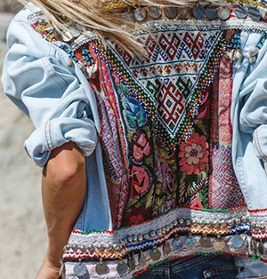 Borduursel modetrend 2017