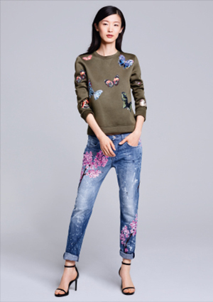 broek stiksels hoogwater trend