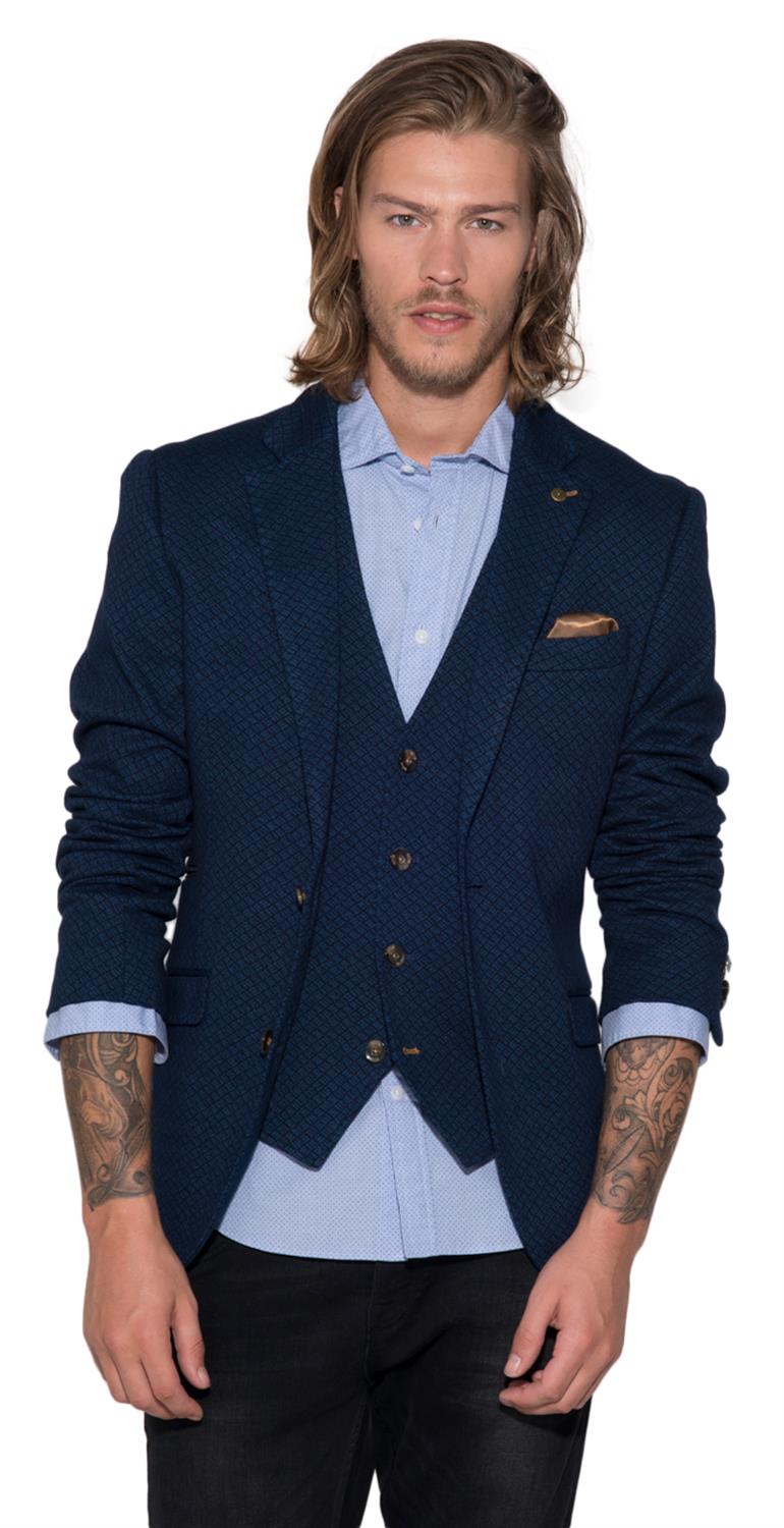 Colbert en gilet laagjes trend