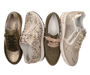Metallic sneakers