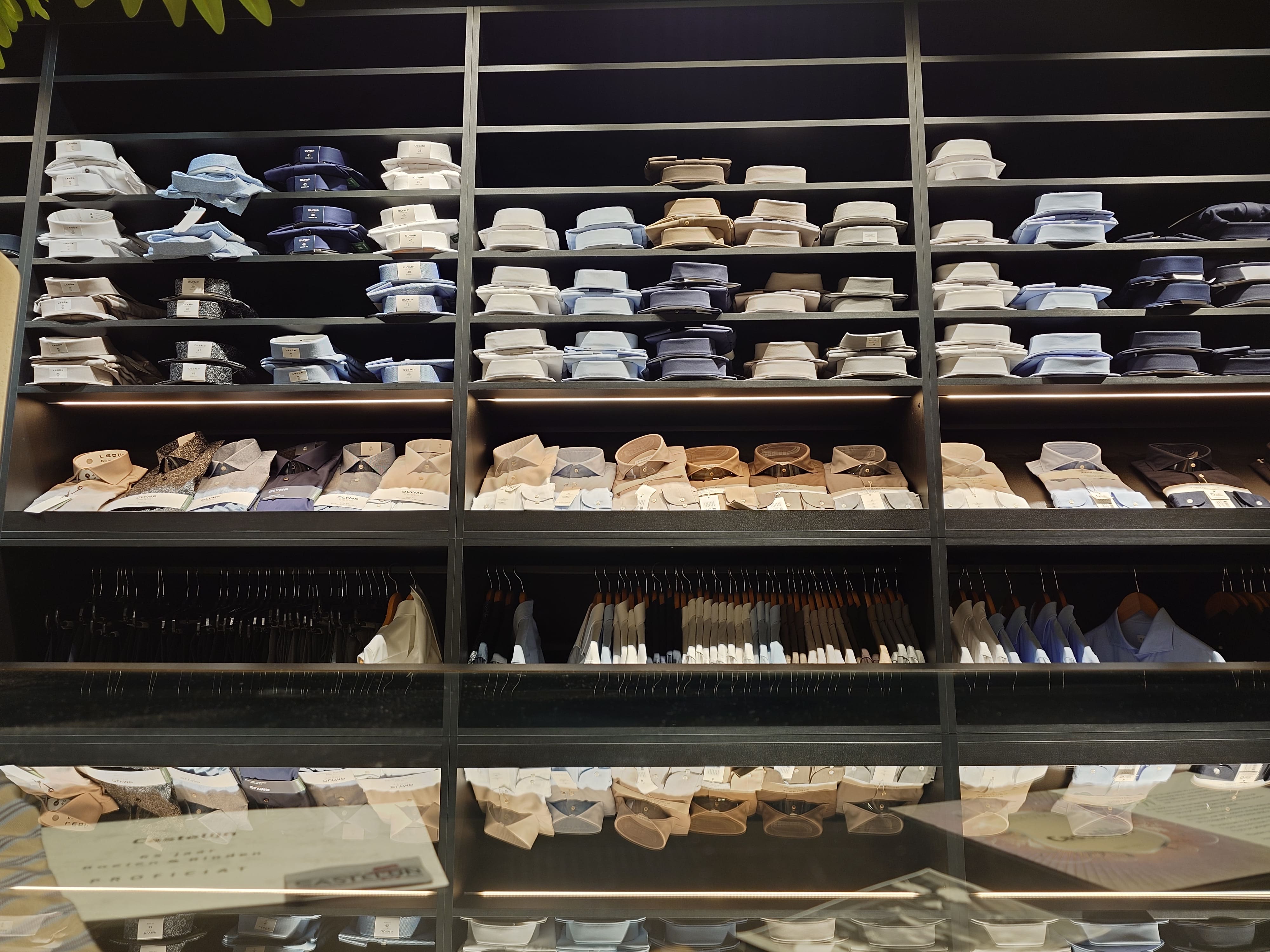 Profuomo overhemd detail kraag