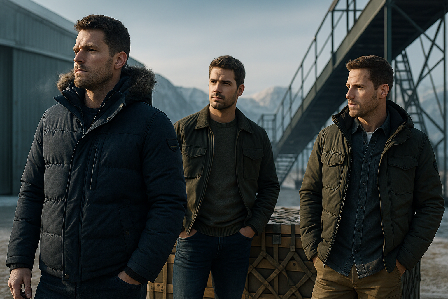 Warme winterjassen voor heren in Limburg