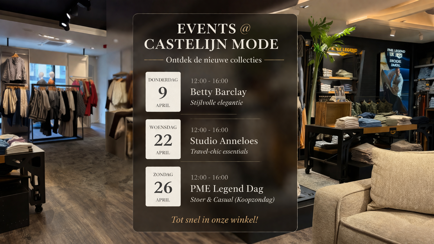 Castelijn Mode Beek - contact