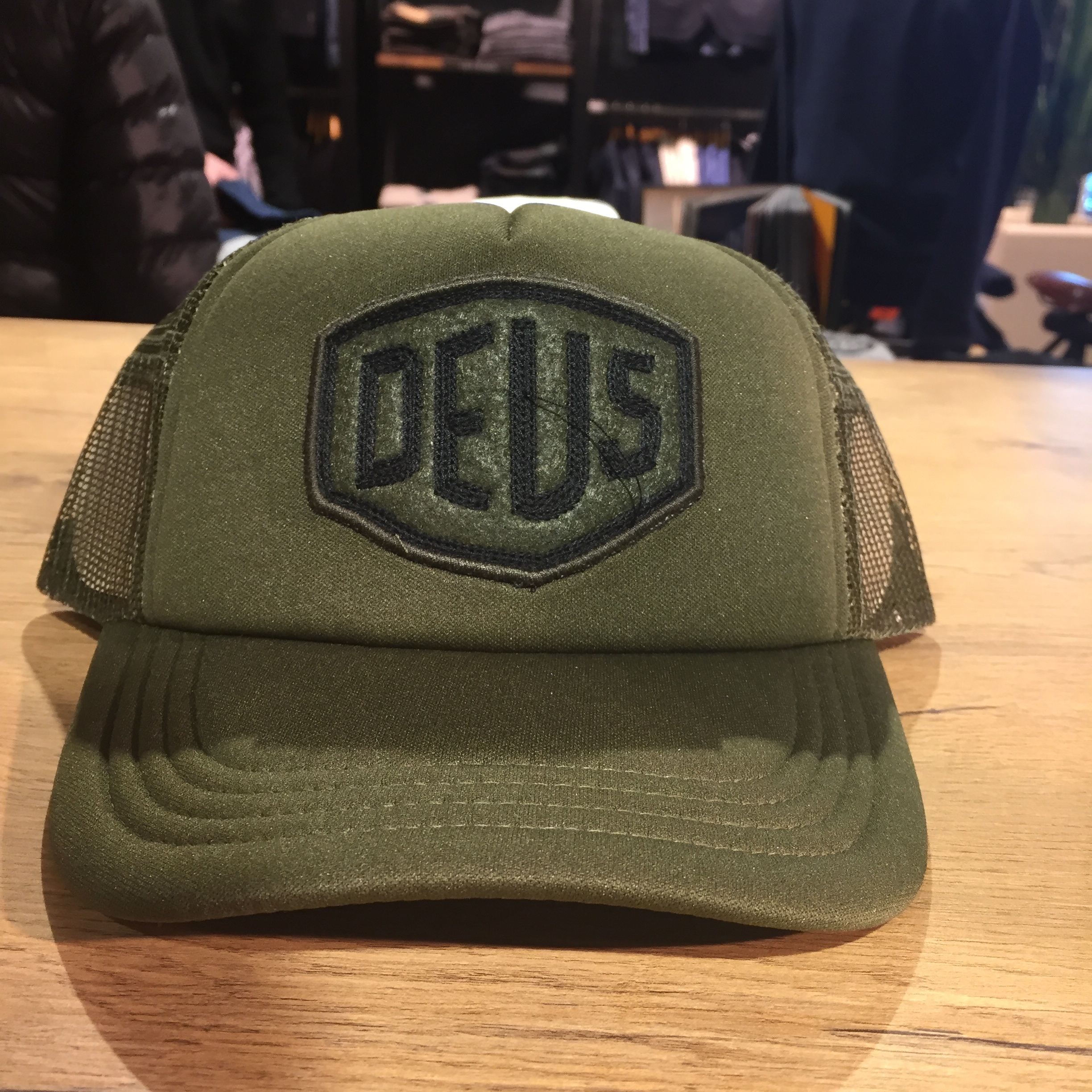 Deus cap army green