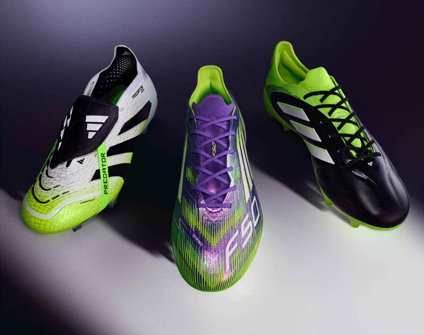 3 adidas voetbalschoenen
