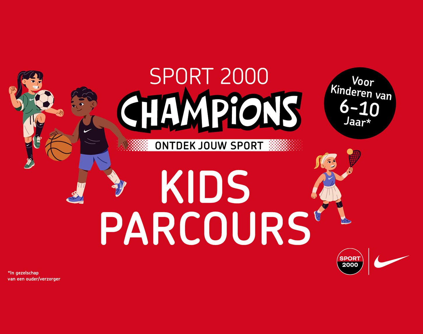 Nike Champions Kids Parcours