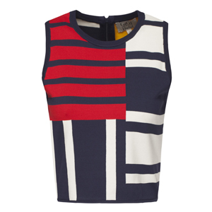 Tommy X Gigi Cream of the crop top