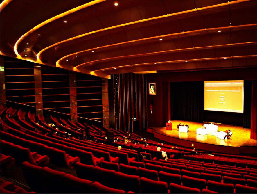 Auditoria, spreker, presentatie, microfoon, hoorbaar, verstaanbaar, spraak