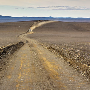 hooglandroute in IJsland