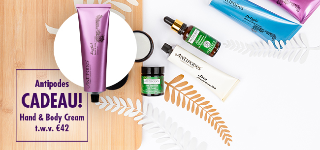 Antipodes Skincare cadeau bij COSMANIA
