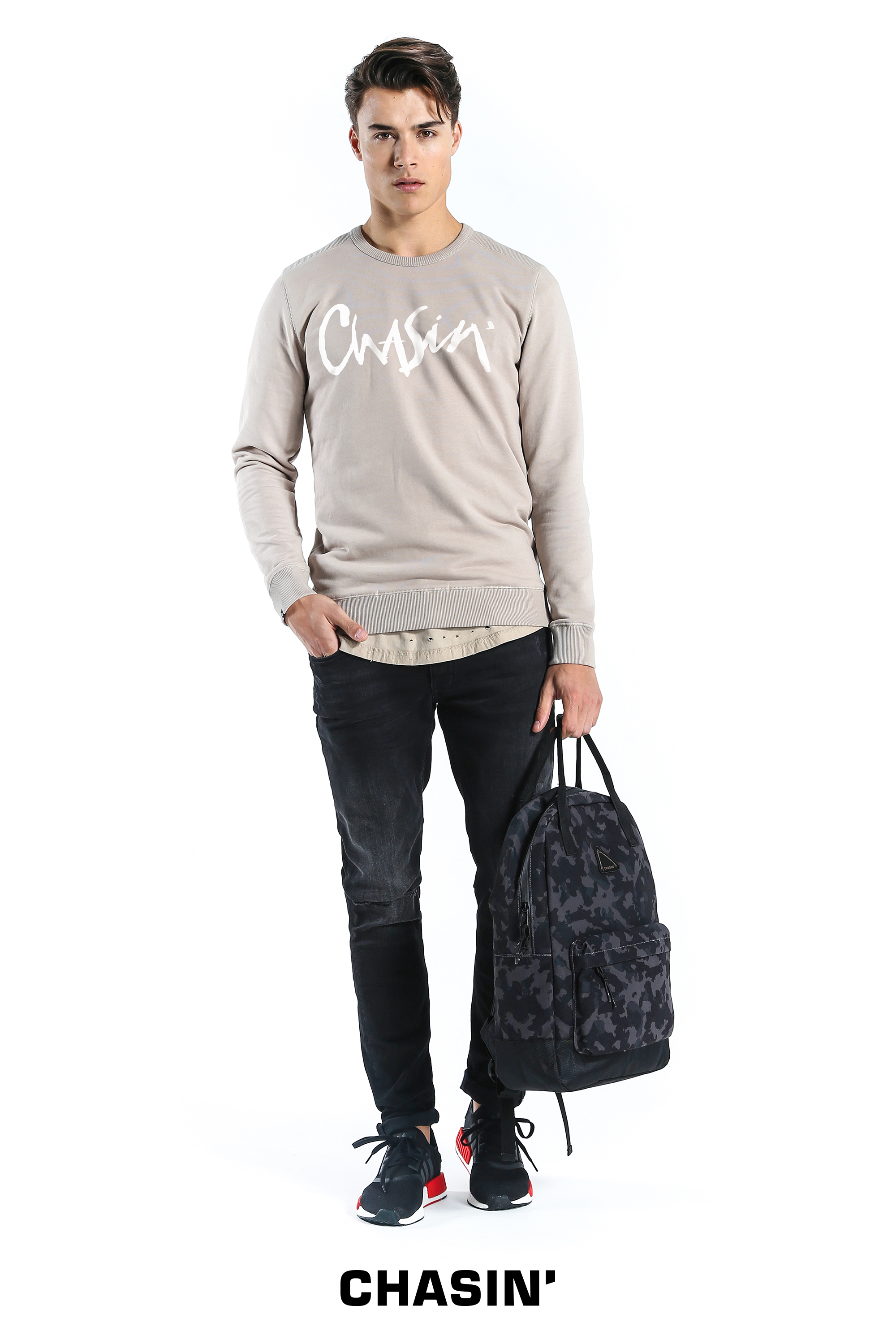 Chasin jeans zwart