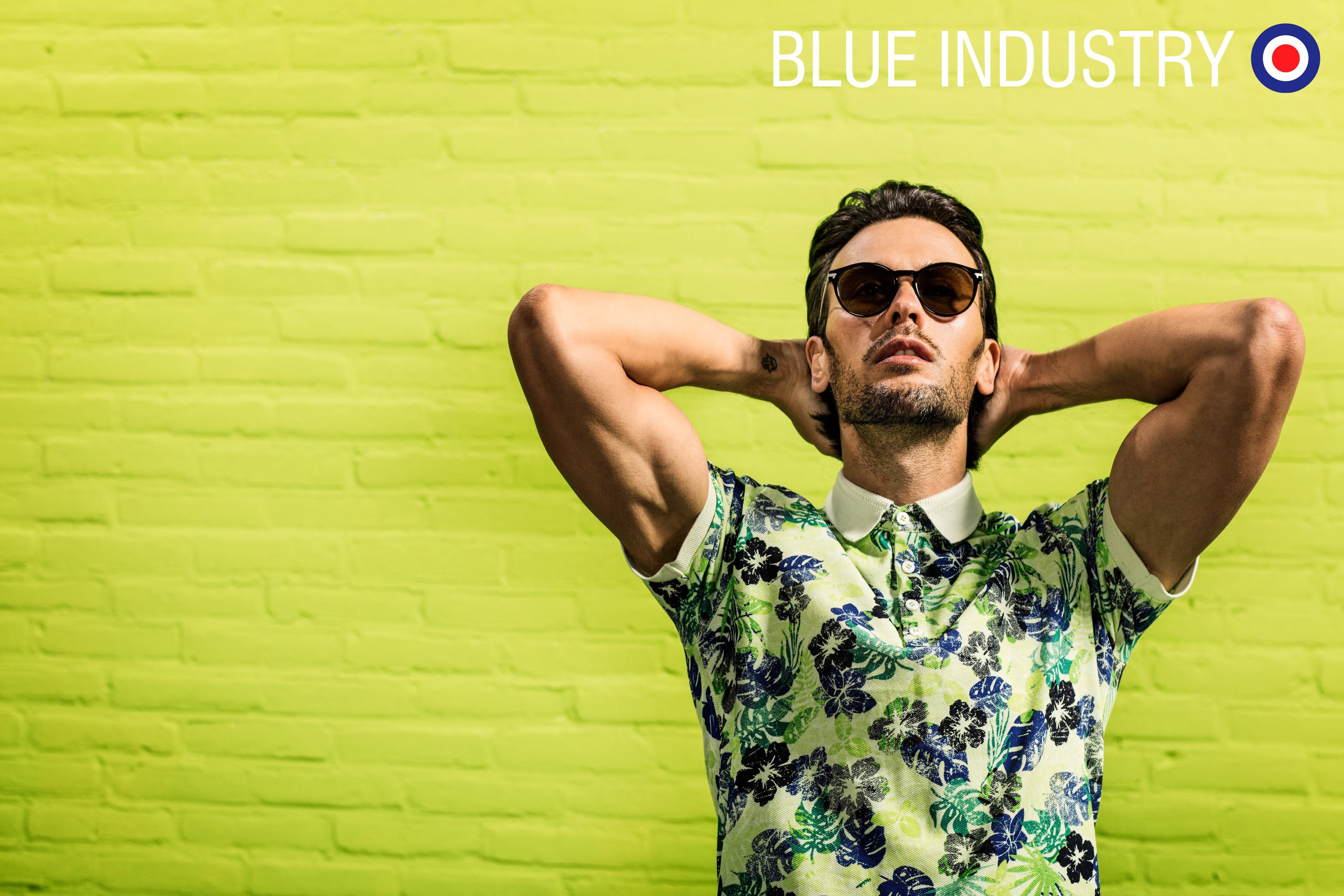 Blue Industry polo's