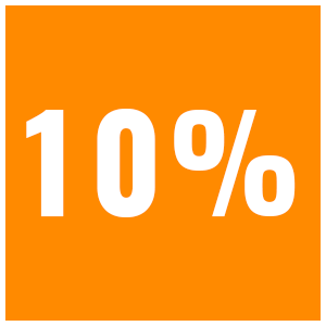 10% korting op schroeven