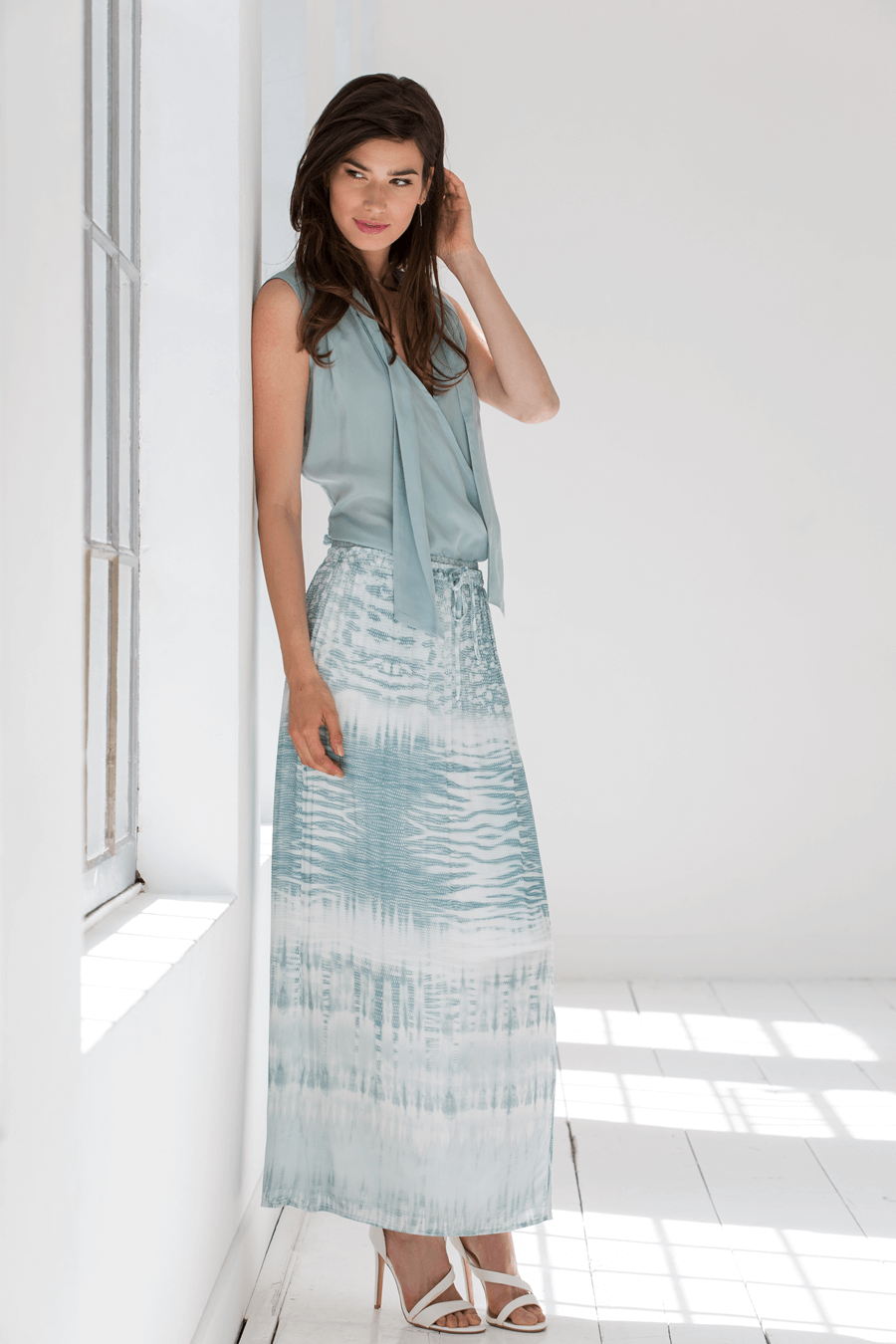 geisha maxi jurk