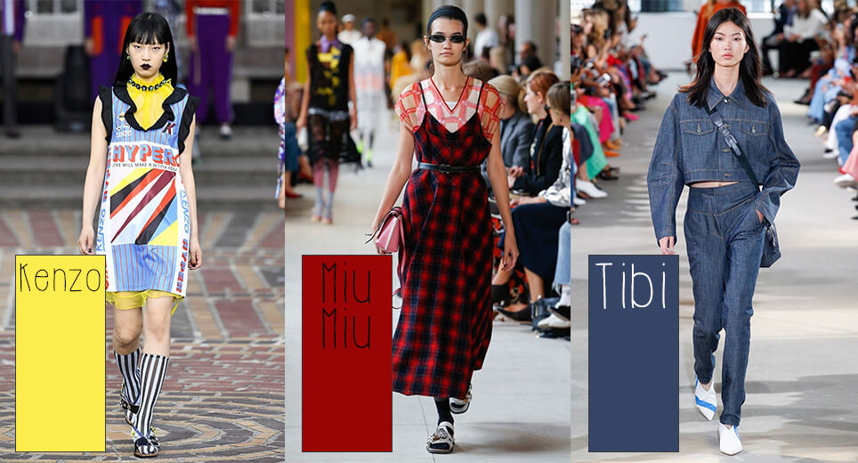 Trend report SS2018 - 90s Nostalgia catwalk