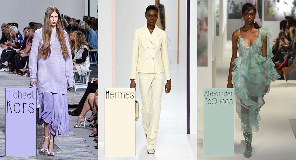 Trend report SS2018 - True colors catwalk
