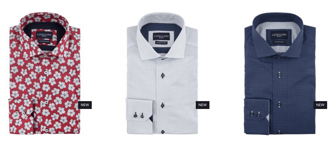 cavallaro 2019 herenkleding nieuw