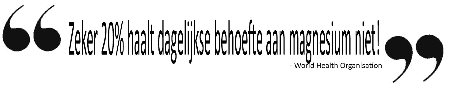 magnesium tekort quote