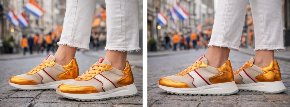 Koningsdag schoenen
