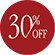30% korting