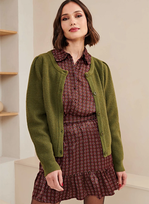 Lofty Manner Vest Semmi OK43.1 groen