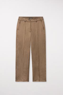 Luisa Cerano Pantalon Bruin Zijde 698668/3596