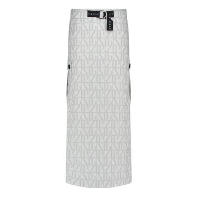 Zip73 Rok Lang Cargo HZ2453602040 Wit Zilver