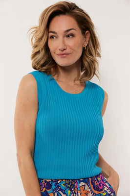 G-maxx Singlet-Truitje Devina 24ZFLG04 Blauw