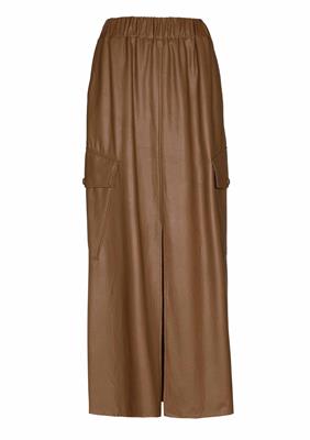 Caroline Biss Cargo Rok Leer 4791