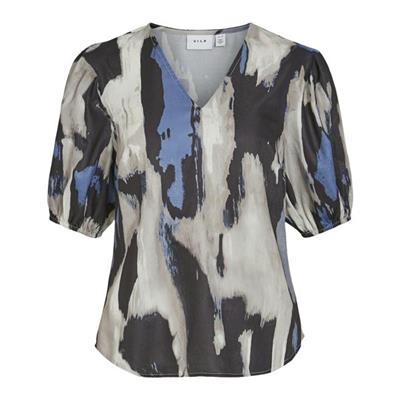 Vila Top Vimalli 14103511 Cloud Dancer/bijou blue