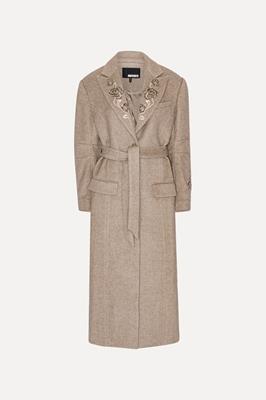 Rotate Lange Coat Beige 1131552457