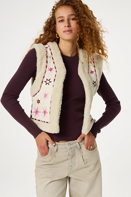 Fabienne Chapot Gilet Timmy CLTGIL02AW241004 Warm White
