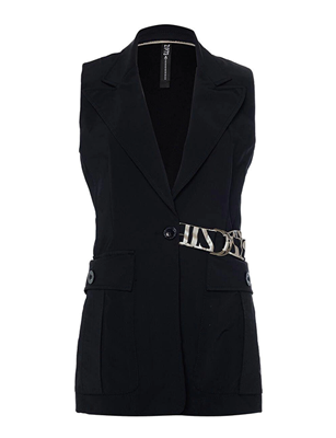 Zip73 Gilet w24/603/01/001 Zwart