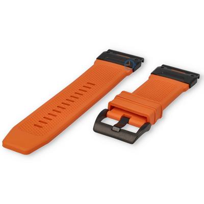 Garmin Fenix 8 - 51mm bandje - FKM-rubber - bright orange