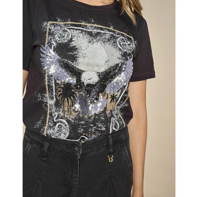 Mos Mosh T-Shirt MMElli O-SS 165400 Zwart