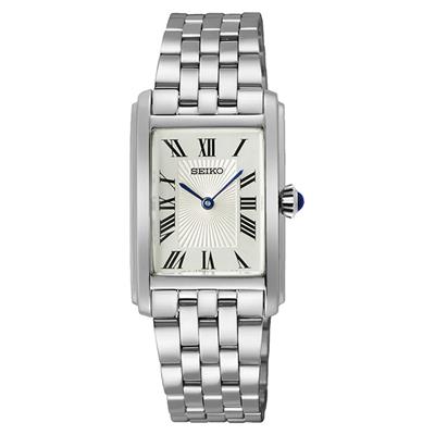 Seiko ladies SWR083P1 - blue cabochon crown