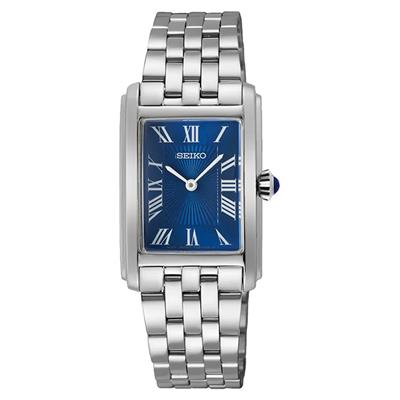 Seiko ladies SWR085P1 - blue cabochon crown