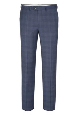 Dressler Pantalon Blauw Geruit 00440 3B35