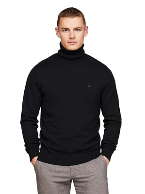 Tommy Hilfiger Coltrui met kasjmier 28048.BDS.black