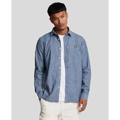 Lyle & Scott Chambray Shirt LW2115v.x300indigo